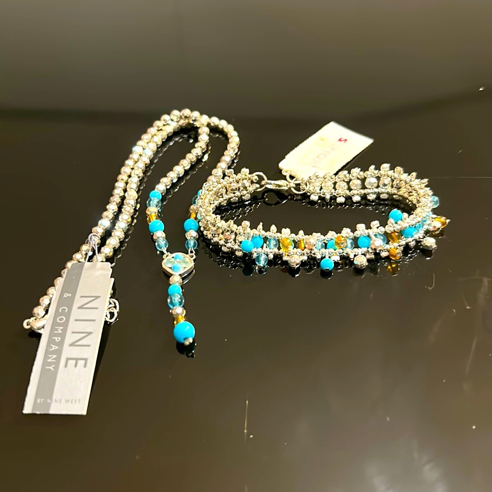 Nine & Company necklace & bracelet set